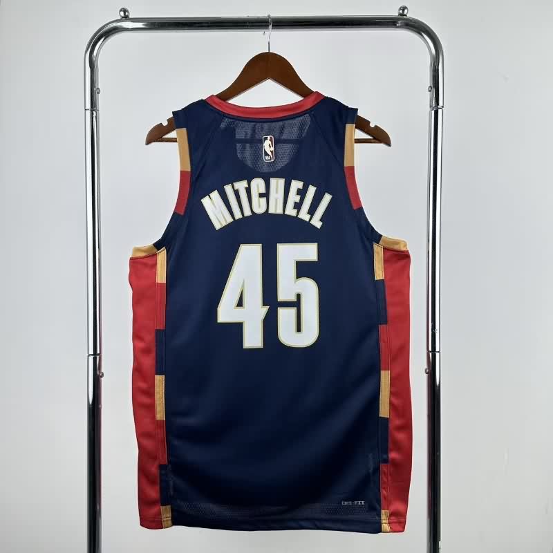 Cleveland Cavaliers 25/26 Dark Blue Classics Basketball Jersey (Hot Press)