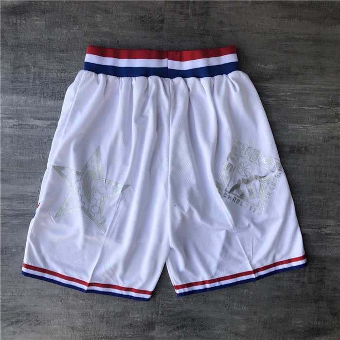 2019 ALL-STAR White NBA Shorts