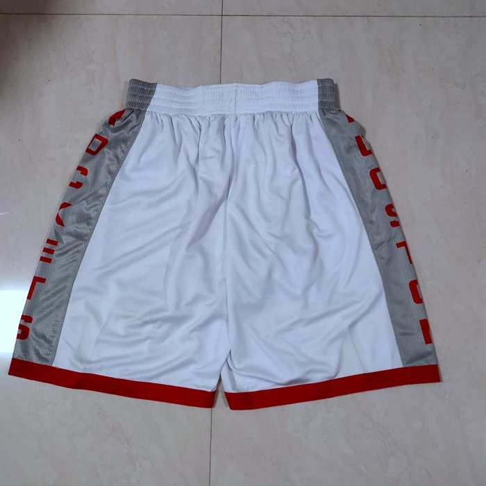 Houston Rockets White City NBA Shorts
