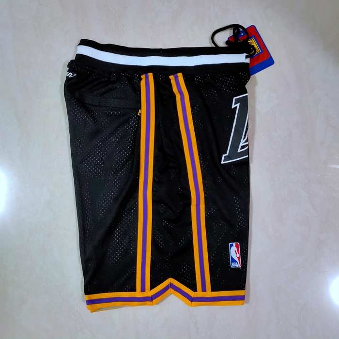 Los Angeles Lakers Just Don Black MVP NBA Shorts