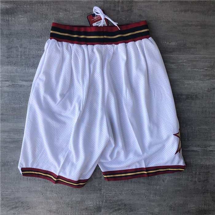 Philadelphia 76ers White Classics NBA Shorts