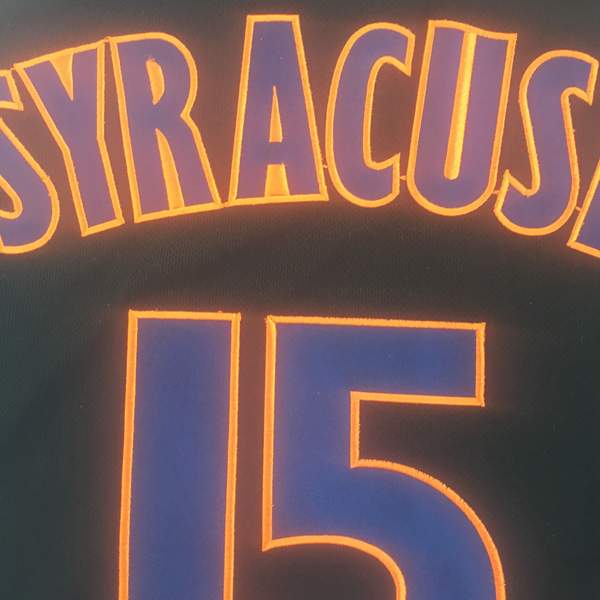 Syracuse Orange Black #15 ANTHONY NCAA Basketball Jersey