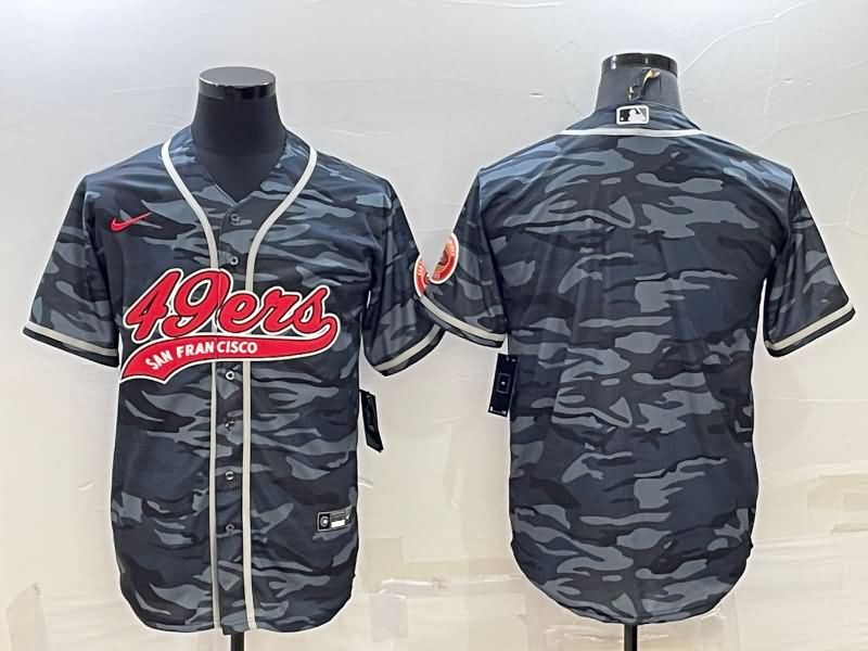 San Francisco 49ers Camouflage MLB&NFL Jersey