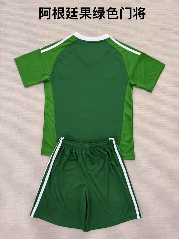 Argentina 2025 Goalkeeper Green Soccer Jersey
