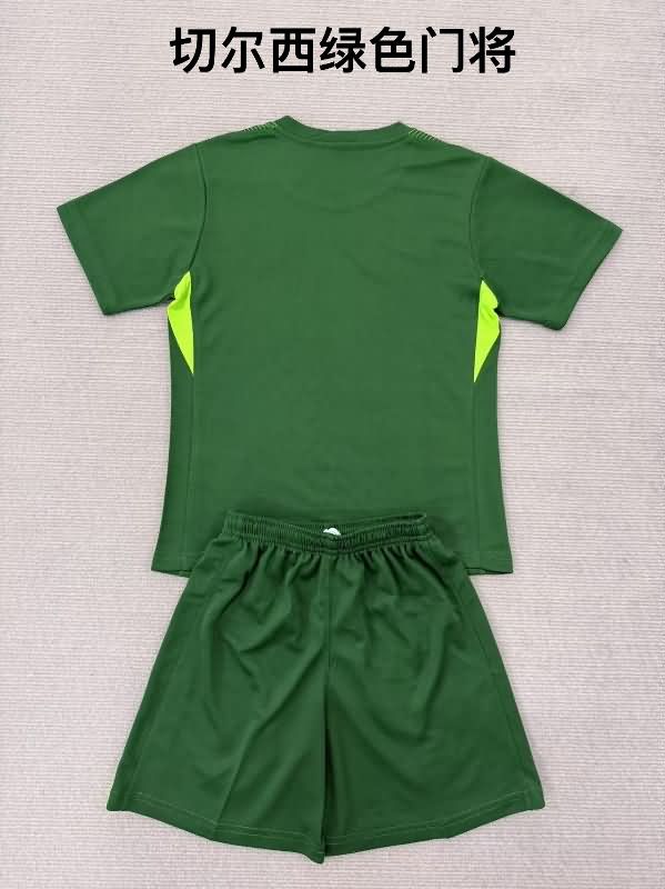 Chelsea 25/26 Goalkeeper Green Soccer Jersey