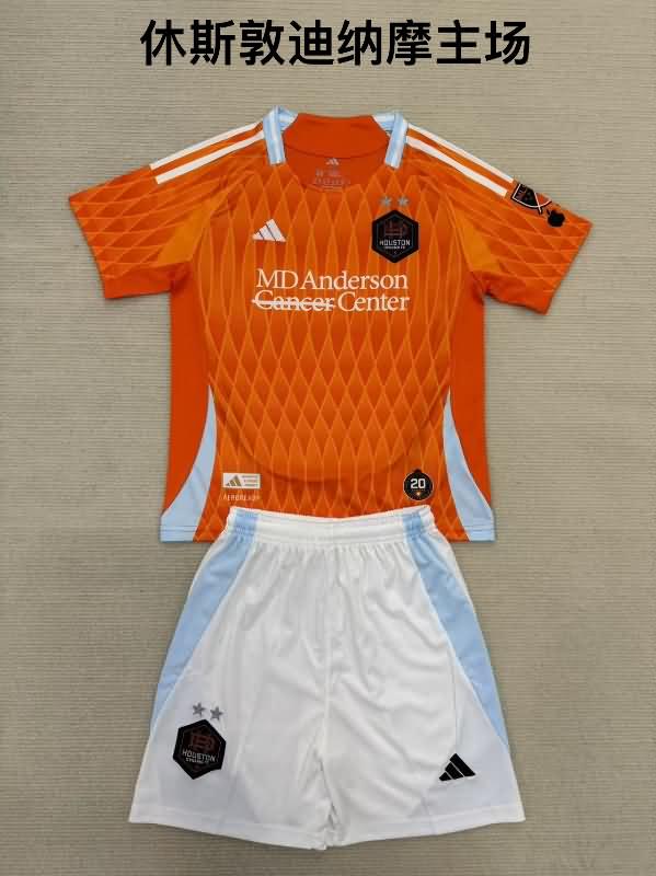 Houston Dynamo Soccer Jersey Home Replica 2025