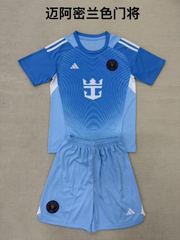 Inter Miami Soccer Jersey Goalkeeper Blue Replica 2025
