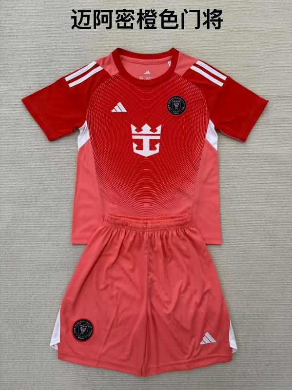 Inter Miami Soccer Jersey Goalkeeper Red Replica 2025