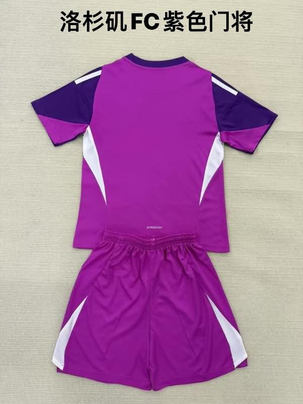 Los Angeles FC Soccer Jersey Goalkeeper Purples Replica 2025