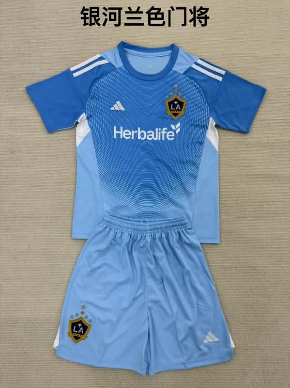 Los Angeles Galaxy Soccer Jersey Goalkeeper Blue Replica 2025