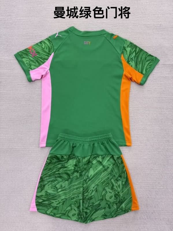 Manchester City 25/26 Goalkeeper Green Soccer Jersey