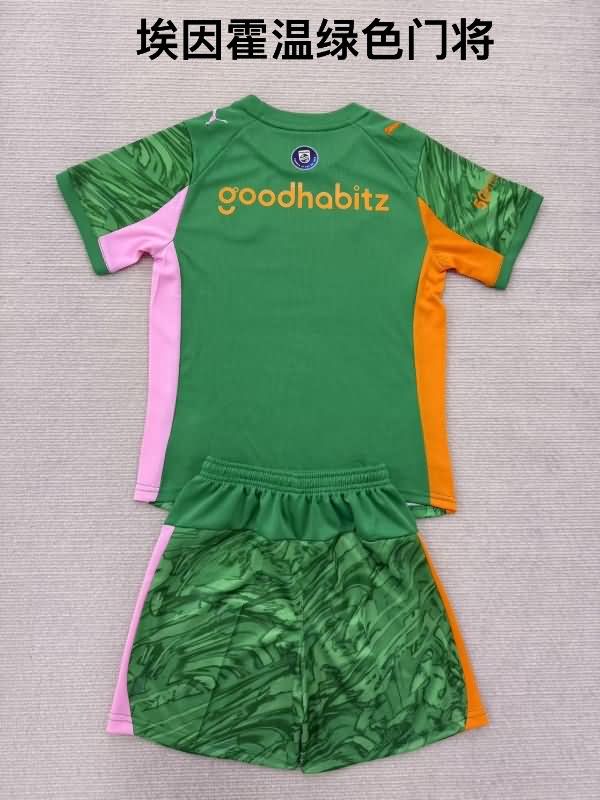 PSV Eindhoven 25/26 Goalkeeper Green Soccer Jersey