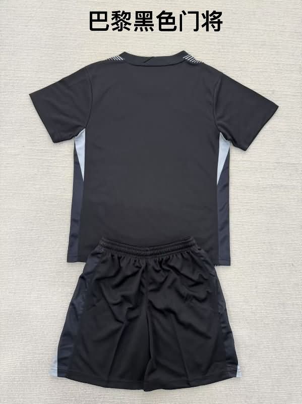 Paris St German 25/26 Goalkeeper Black Soccer Jersey