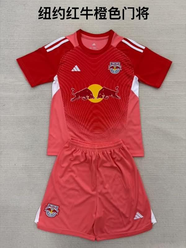 RB New York Soccer Jersey Goalkeeper Red Replica 2025