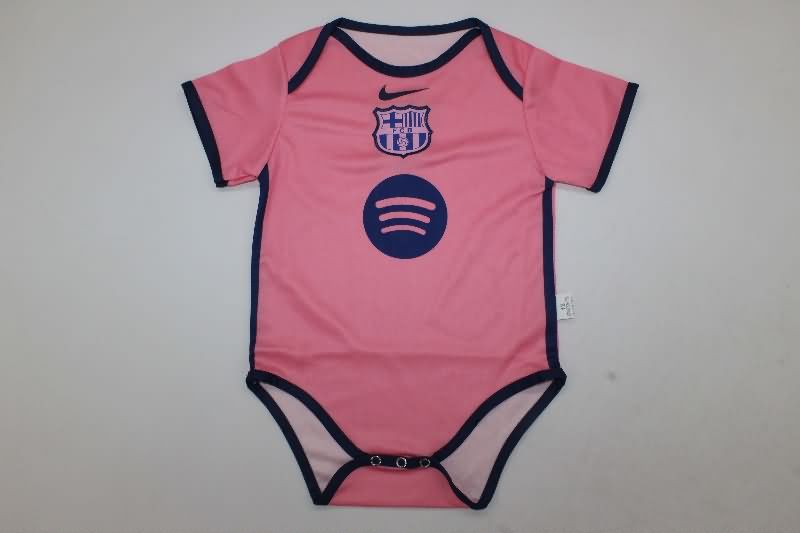 Baby - Barcelona 25/26 Pink Soccer Jerseys
