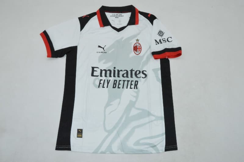 AAA Quality AC Milan 25/26 Goalkeeper White Soccer Jersey AAA Quality AC Milan 25/26 Goalkeeper White Soccer Jersey