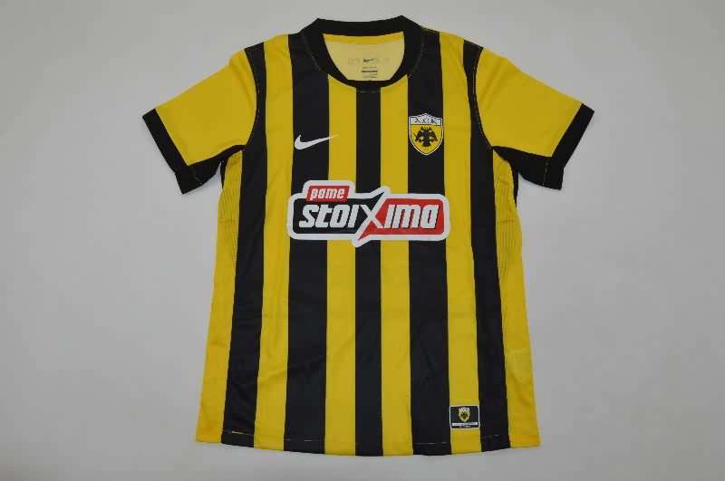 AAA Quality AEK Athens 25/26 Home Soccer Jersey