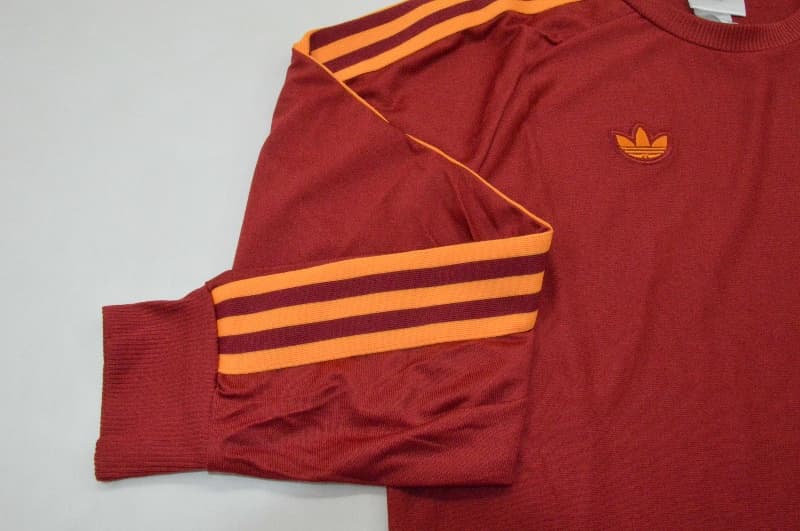 AAA Quality AS Roma 25/26 Red Long Sleeve Soccer Jersey