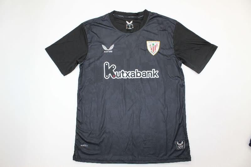 AAA Quality Athletic Bilbao 25/26 Goalkeeper Black Soccer Jersey