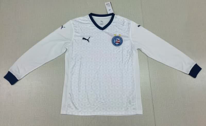 AAA Quality Bahia 2025 Home Long Sleeve Soccer Jersey