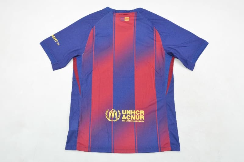 AAA Quality Barcelona 25/26 Home Soccer Jersey Sponsor 04