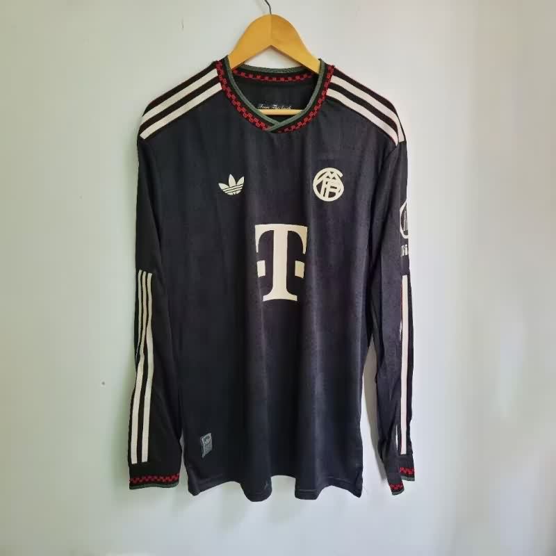 AAA Quality Bayern Munich 25/26 Third Long Sleeve Soccer Jersey (Player)
