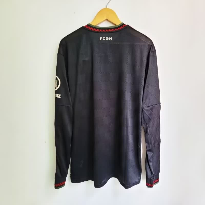 AAA Quality Bayern Munich 25/26 Third Long Sleeve Soccer Jersey (Player)