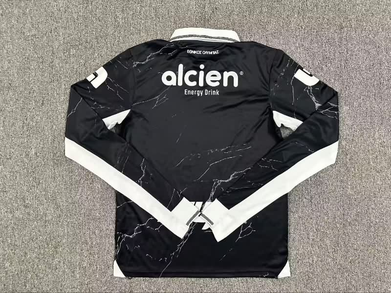 AAA Quality CD Olimpia 2025 Third Long Sleeve Soccer Jersey