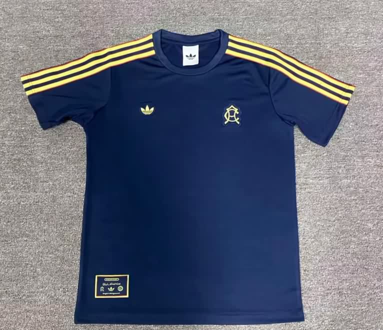 AAA Quality Club America 25/26 Dark Blue Soccer Jersey