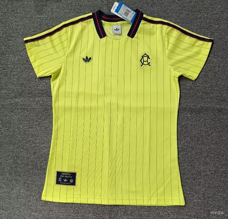 AAA Quality Club America 25/26 Yellow Women Soccer Jersey