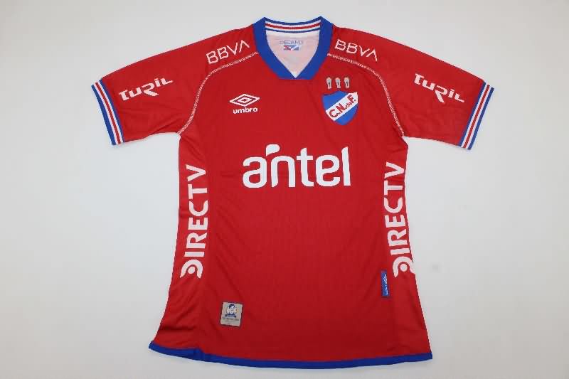 Club Nacional Soccer Jersey Red Replica 2025