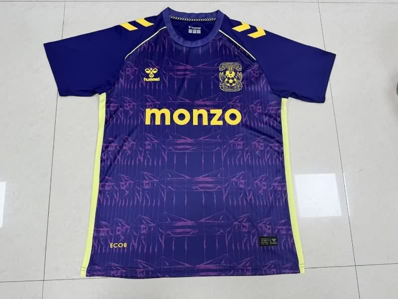 AAA Quality Coventry City 25/26 Goalkeeper Purple Soccer Jersey
