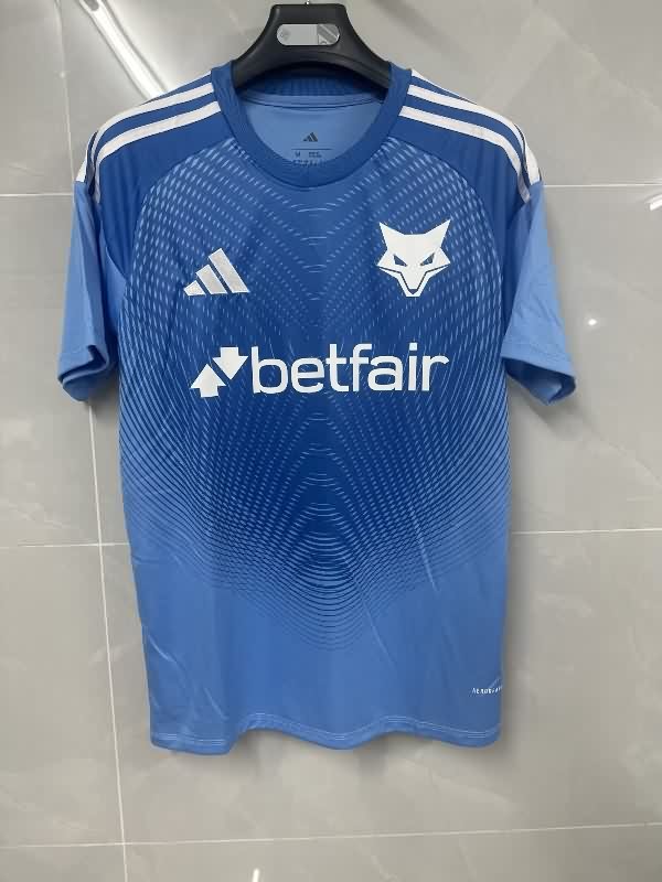 AAA Quality Cruzeiro 2025 Goalkeeper Blue Soccer Jersey