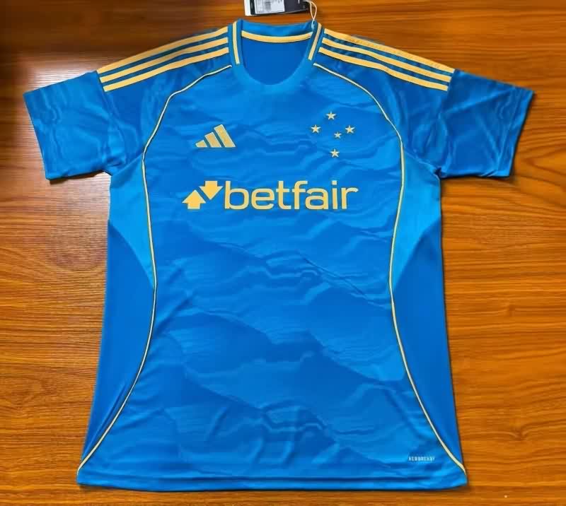 AAA Quality Cruzeiro 2025 Third Soccer Jersey