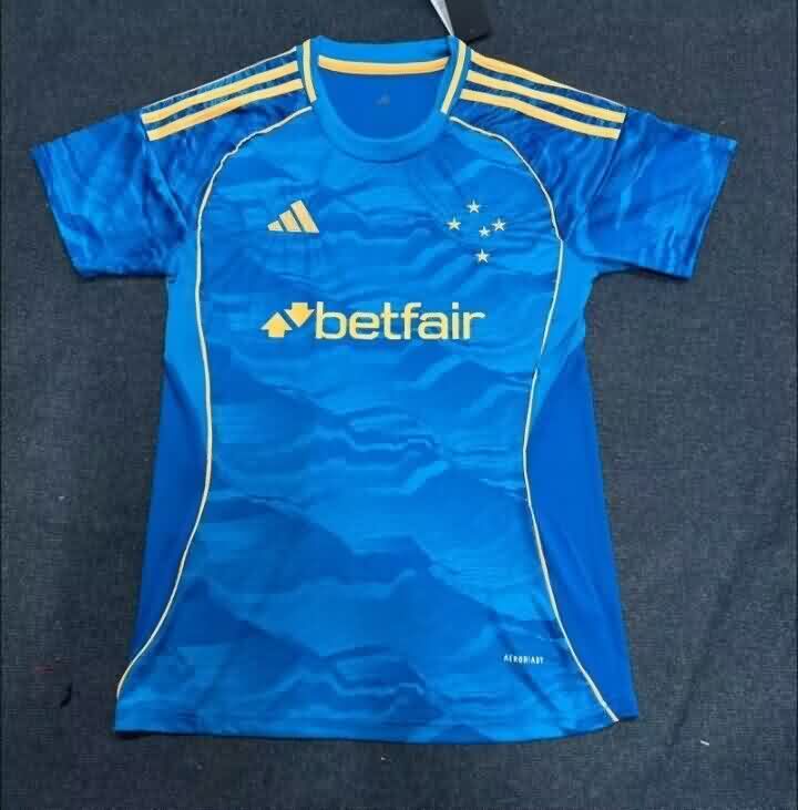 AAA Quality Cruzeiro 2025 Third Women Soccer Jersey