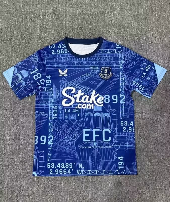 AAA Quality Everton 25/26 Dark Blue Soccer Jersey