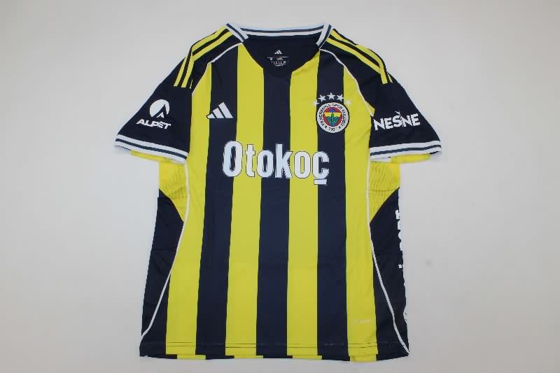 AAA Quality Fenerbahce 25/26 Home Soccer Jersey
