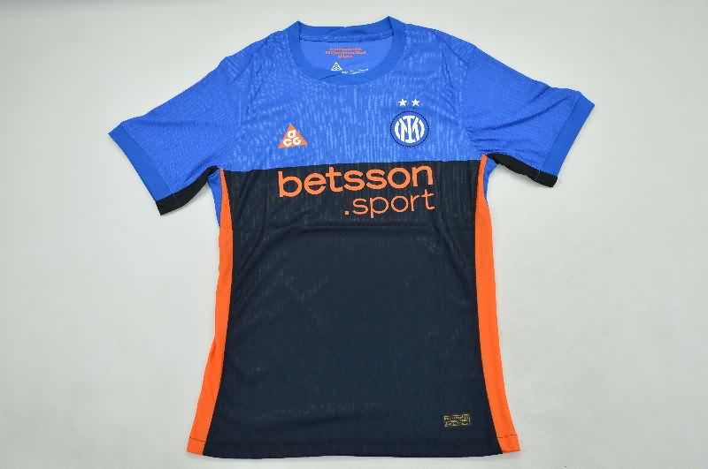 AAA Quality Inter Milan 25/26 Fourth Soccer Jersey (Player)