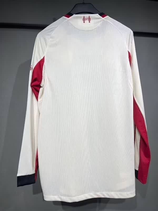AAA Quality Liverpool 25/26 Away Long Sleeve Soccer Jersey (Player)