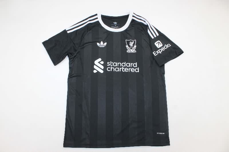 AAA Quality Liverpool 25/26 Goalkeeper Black Soccer Jersey