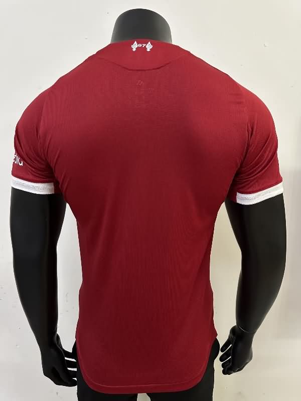 Liverpool Soccer Jersey Home (Player) 25/26