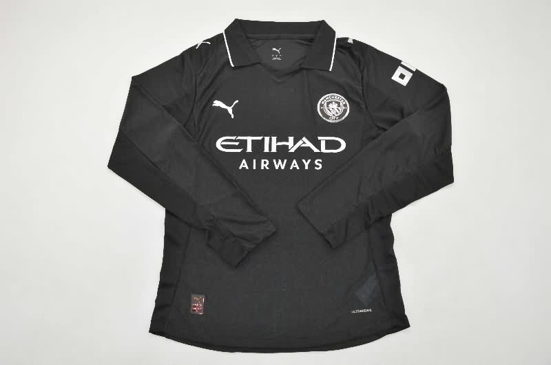 AAA Quality Manchester City 25/26 Away Long Sleeve Soccer Jersey (Player)