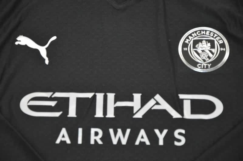 AAA Quality Manchester City 25/26 Away Long Sleeve Soccer Jersey (Player)