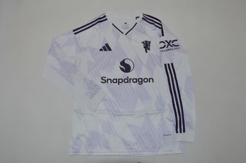 AAA Quality Manchester United 25/26 Away Long Sleeve Soccer Jersey