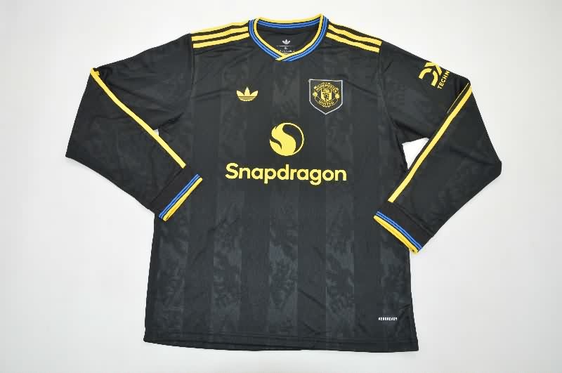 AAA Quality Manchester United 25/26 Third Long Sleeve Soccer Jersey