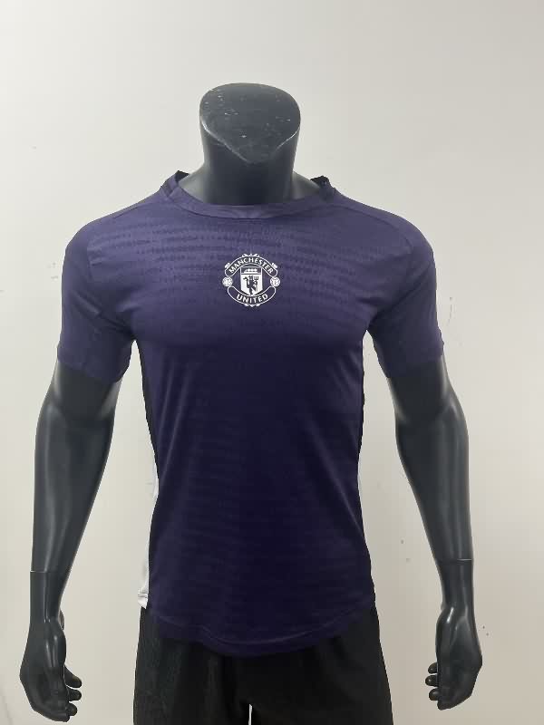 AAA Quality Manchester United 25/26 Training Soccer Jersey(Player) 02