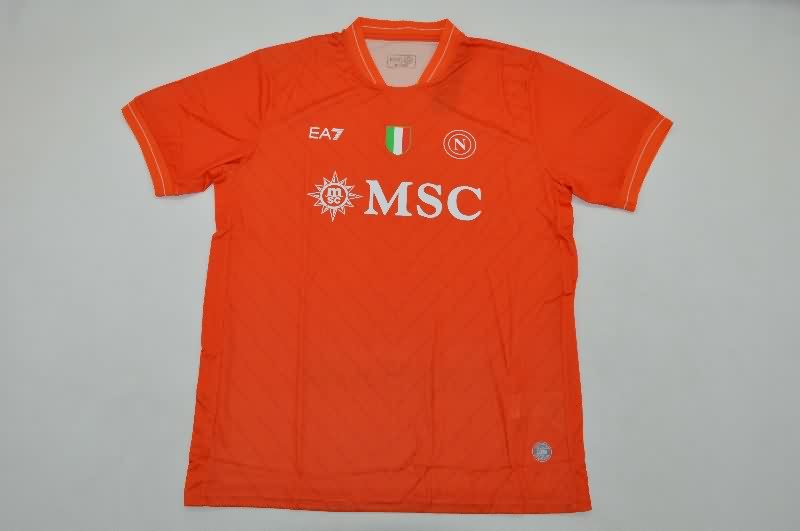 AAA Quality Napoli 25/26 Goalkeeper Red Soccer Jersey