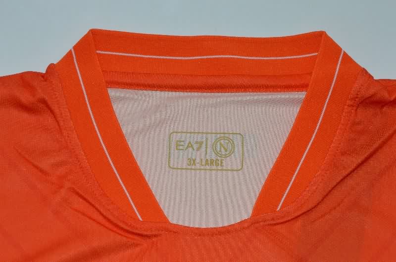 AAA Quality Napoli 25/26 Goalkeeper Red Soccer Jersey
