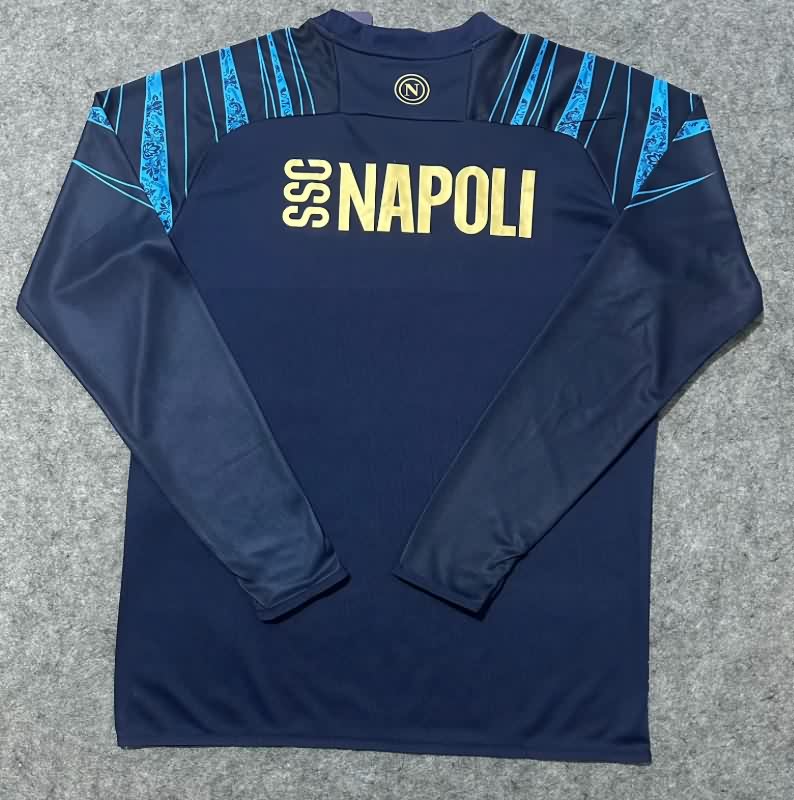 AAA Quality Napoli 25/26 Training Long Sleeve Soccer Jersey 02