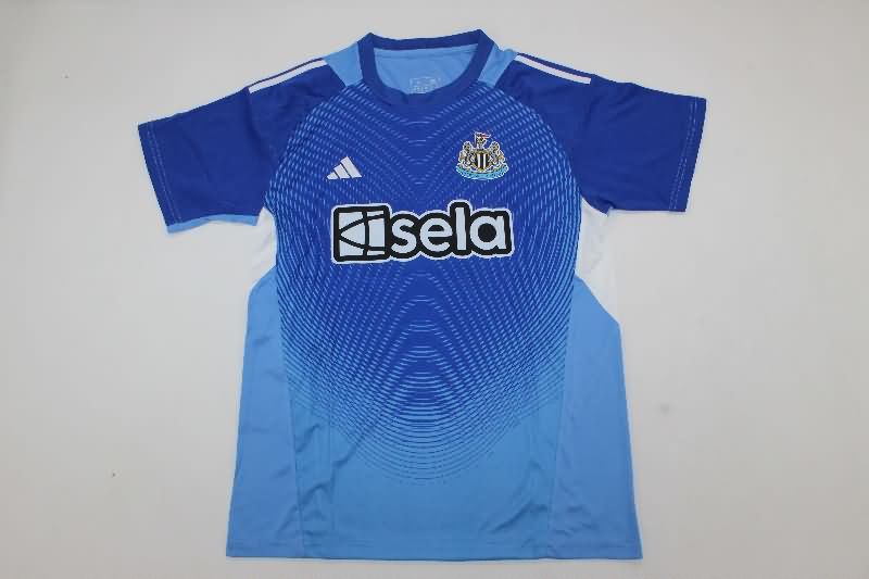 AAA Quality Newcastle United 25/26 Goalkeeper Blue Soccer Jersey